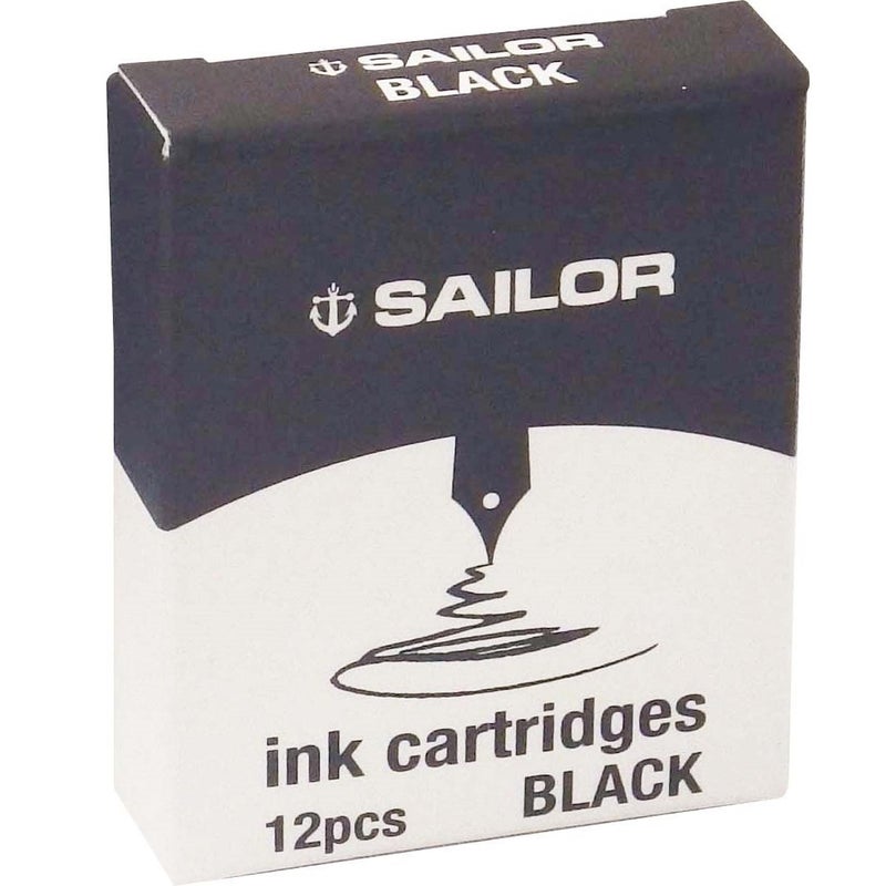 Sailor Jentle Black Ink Cartridge - Image 1